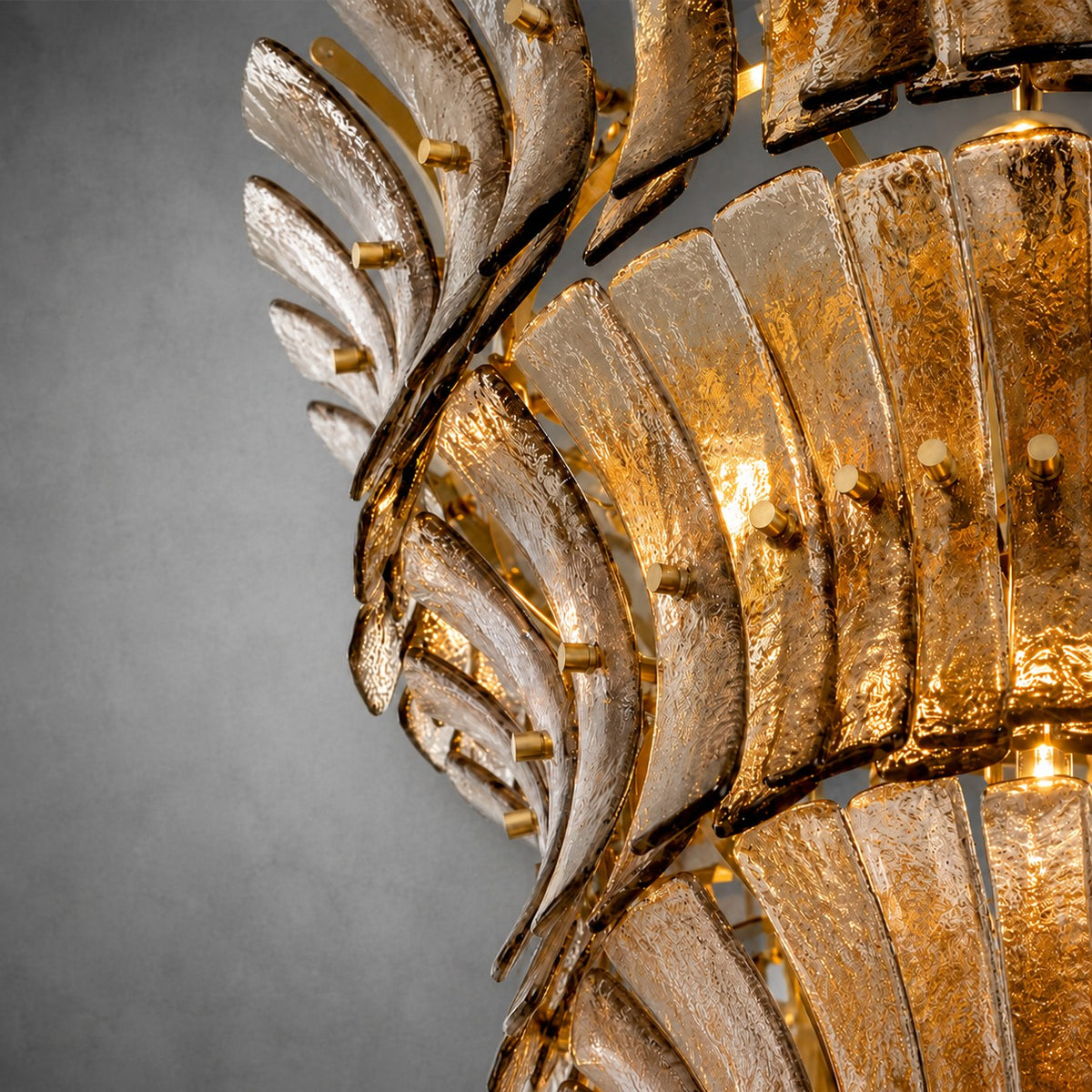 Chandelier Artisan Murano Style
