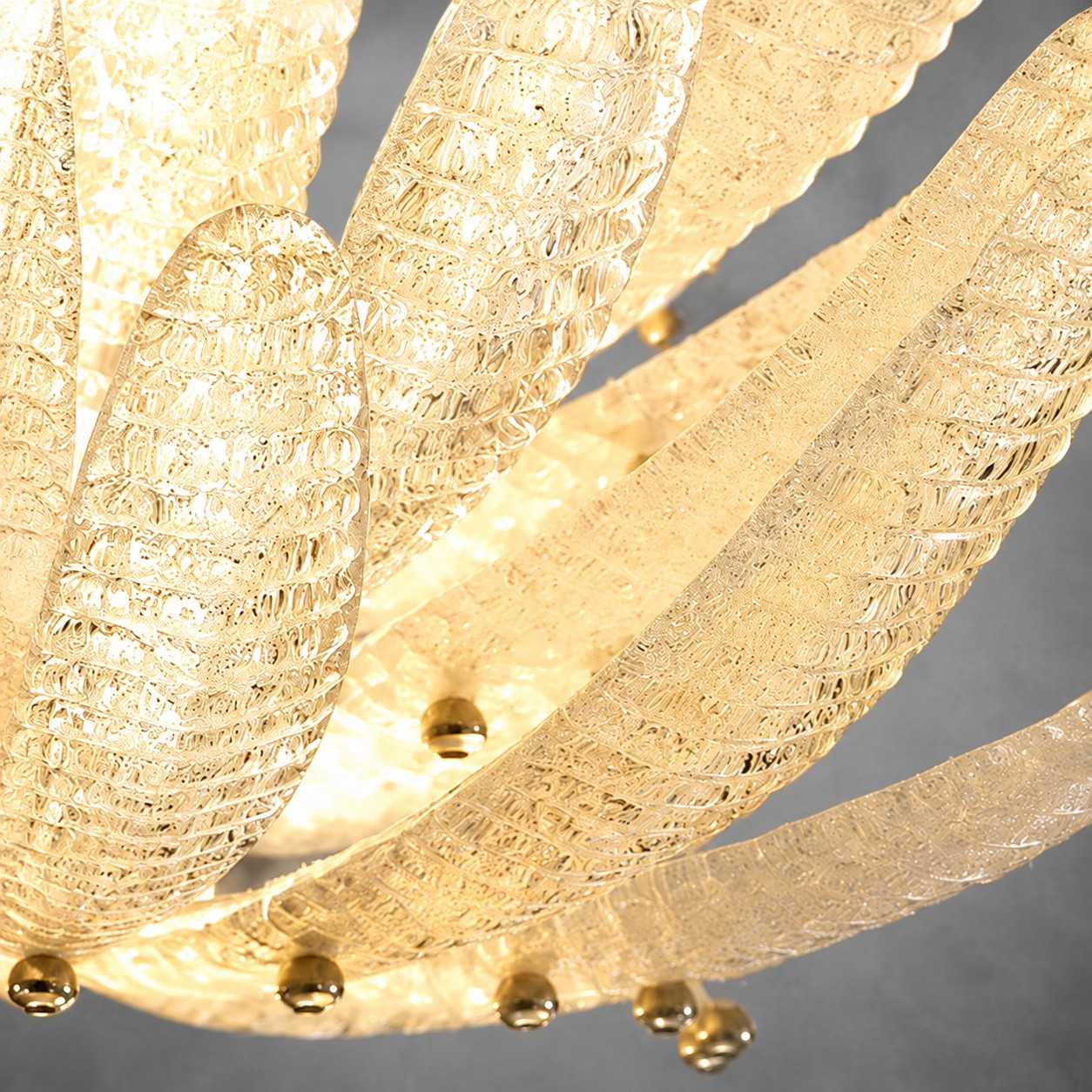 Chandelier Orchid Glass Calista
