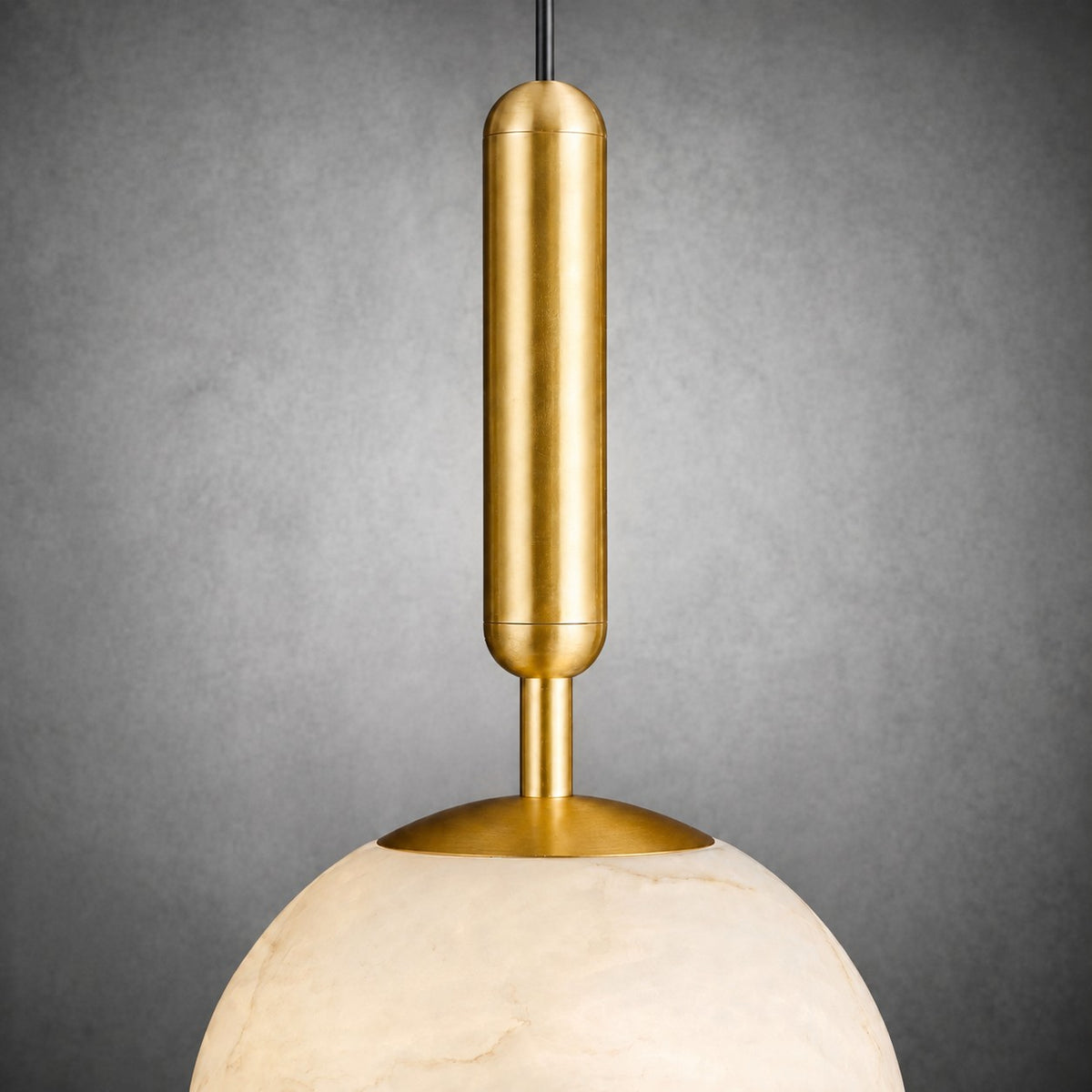 Solenne Sphere Alabaster Pendant Light