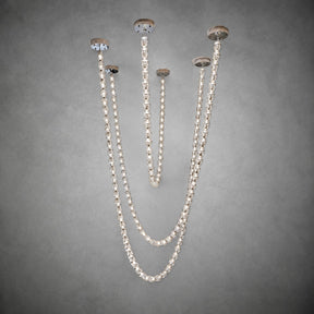Chandelier Versailles Veil Cascading Crystal