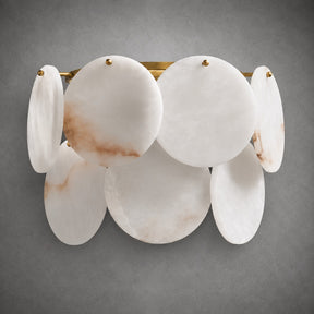 Wall Sconce  French Art Deco Spanish Alabaster