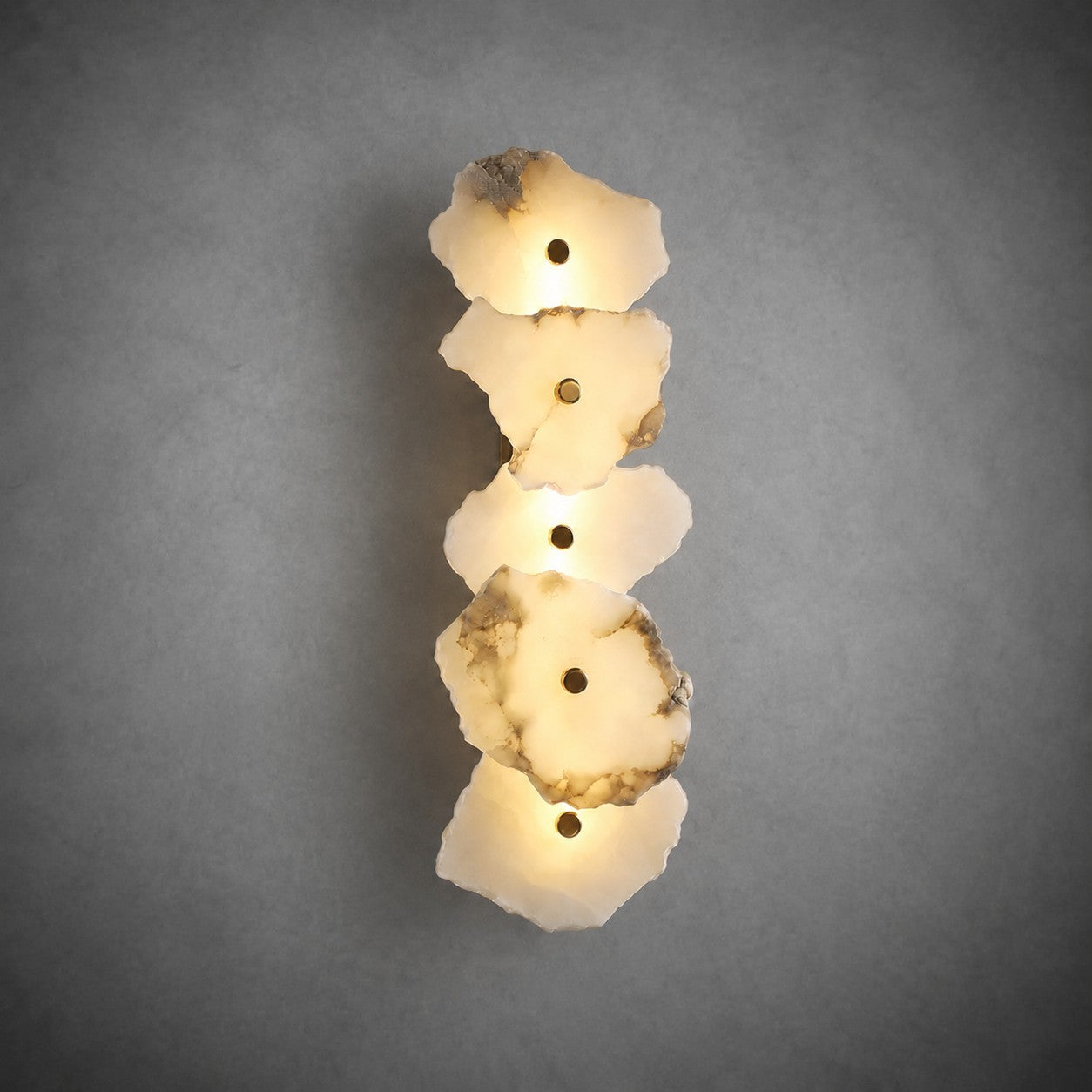Wall Sconce  Spanish Alabaster Organic Modern