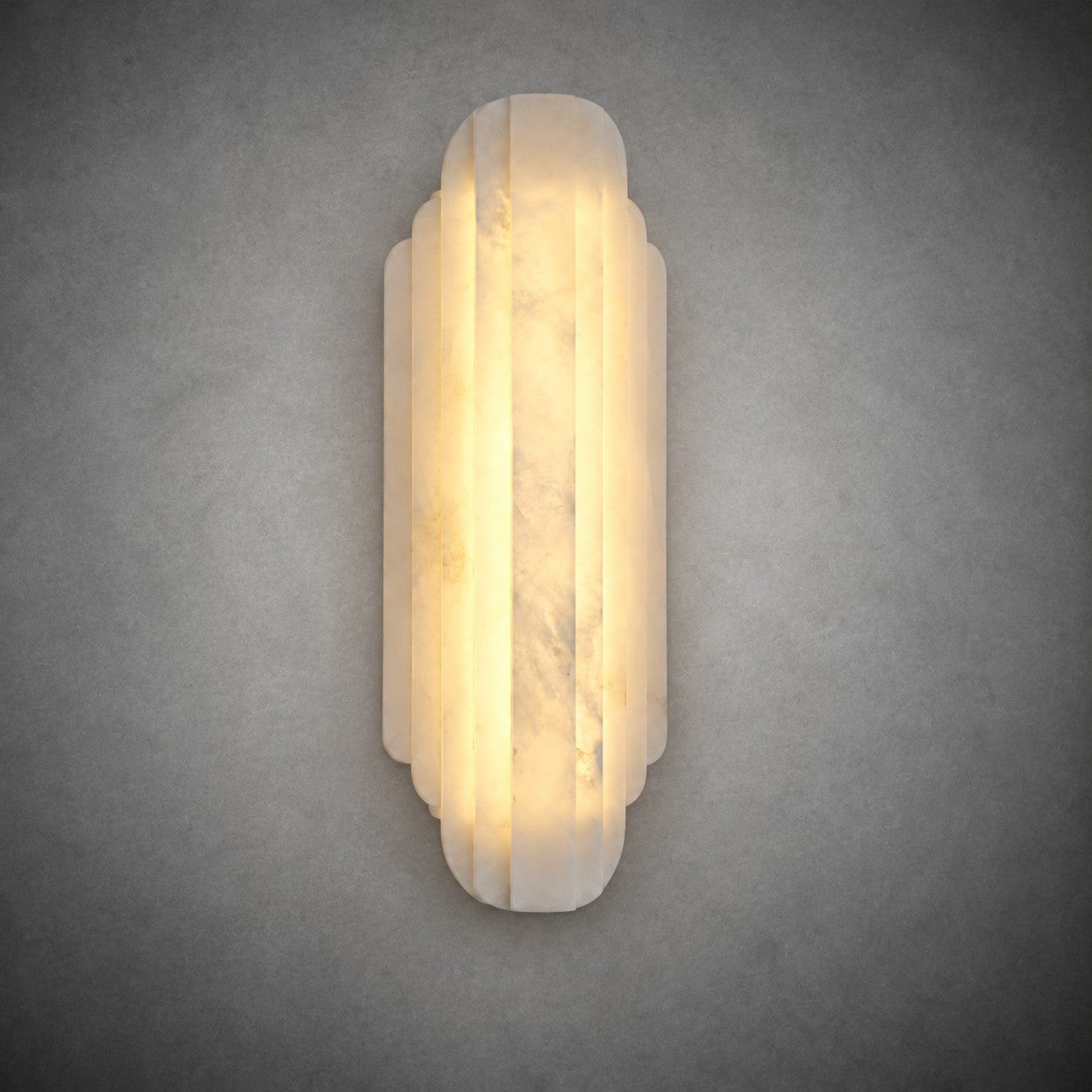 Arcelis  Living Room Wall Sconce  Spanish Alabaster Art Deco