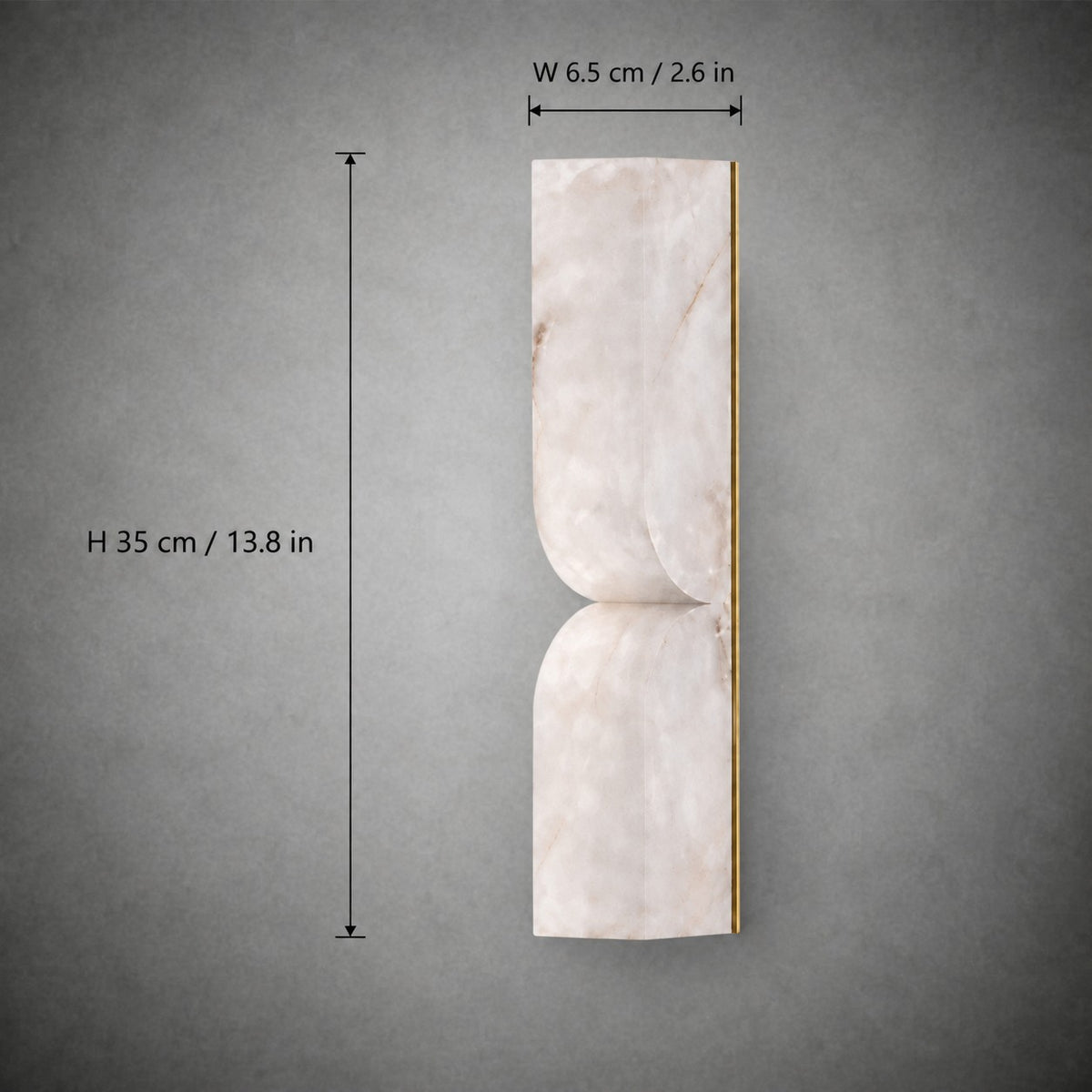 Avenor  Living Room Wall Sconce Spanish Alabaster Minimalist