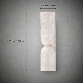 Avenor  Living Room Wall Sconce Spanish Alabaster Minimalist