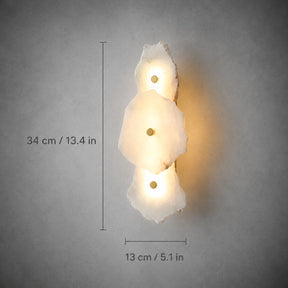 Wall Sconce  Spanish Alabaster Organic Modern