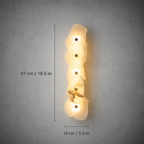 Wall Sconce  Spanish Alabaster Organic Modern