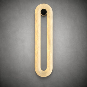 Valora  Living Room Wall Sconce Spanish Alabaster Minimalist