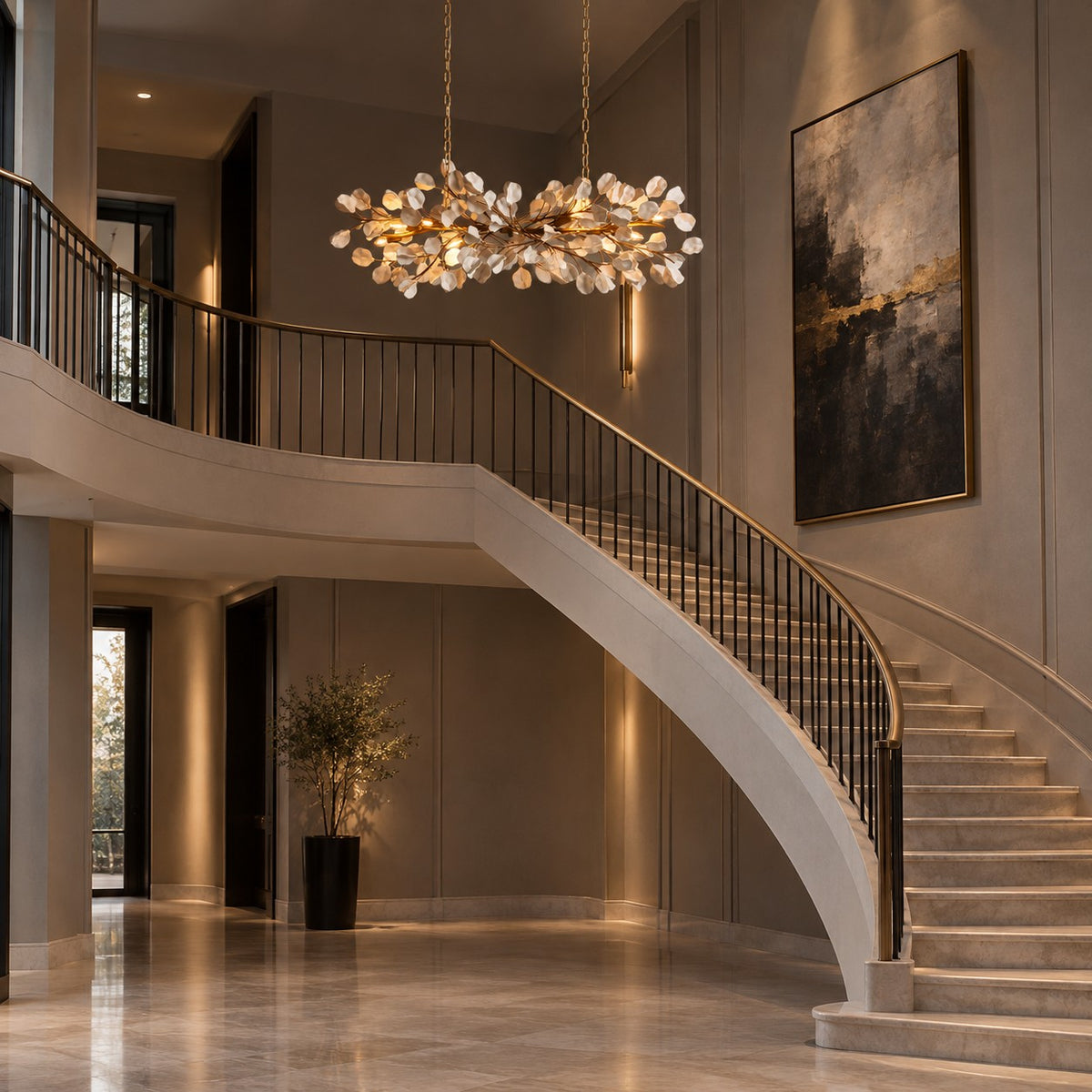 Lunaria Linear Chandelier