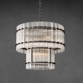 Lux Marcus 2-Tier Round Chandelier 22″