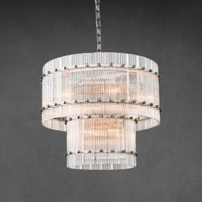 Lux Marcus 2-Tier Round Chandelier 22″