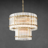Lux Marcus 2-Tier Round Chandelier 22″