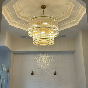 Lux Marcus 2-Tier Round Chandelier 22″