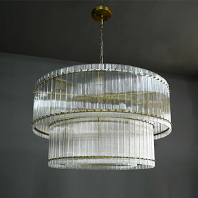 Lux Marcus 2-Tier Round Chandelier 37″