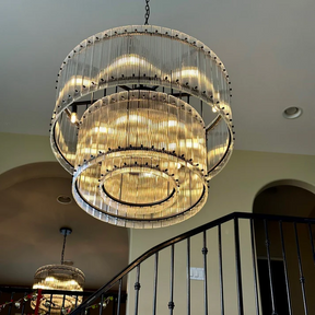 Lux Marcus 2-Tier Round Chandelier 22″