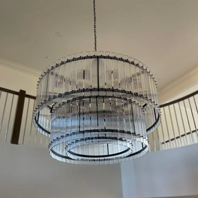 Lux Marcus 2-Tier Round Chandelier 22″