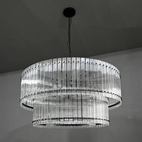 Lux Marcus 2-Tier Round Chandelier 37″