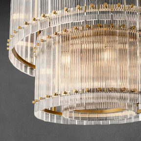 Lux Marcus 2-Tier Round Chandelier 37″