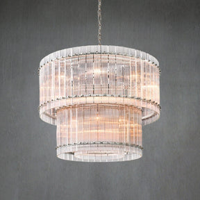 Lux Marcus 2-Tier Round Chandelier 37″