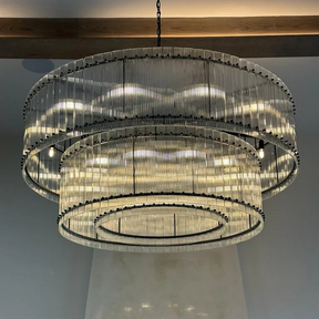 Lux Marcus 2-Tier Round Chandelier 22″