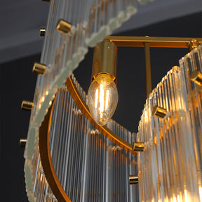 Lux Marcus 2-Tier Round Chandelier 22″