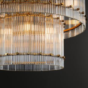 Lux Marcus 2-Tier Round Chandelier 22″