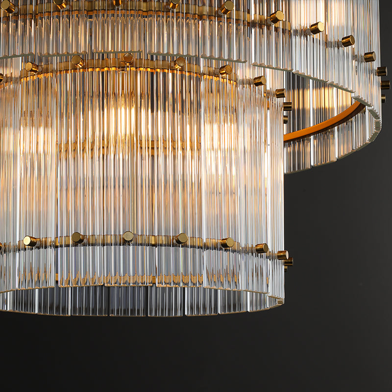Lux Marcus 2-Tier Round Chandelier 22″