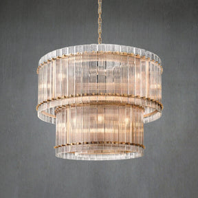 Lux Marcus 2-Tier Round Chandelier 37″