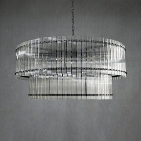 Lux Marcus 2-Tier Round Chandelier 48″