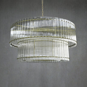 Lux Marcus 2-Tier Round Chandelier 48″