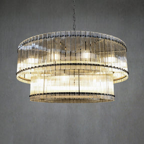 Lux Marcus 2-Tier Round Chandelier 48″