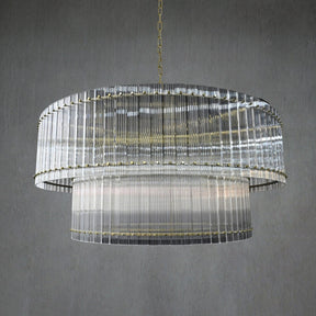 Lux Marcus 2-Tier Round Chandelier 60″