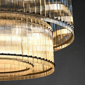 Lux Marcus 2-Tier Round Chandelier 60″