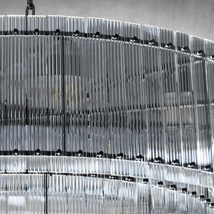 Lux Marcus 2-Tier Round Chandelier 60″
