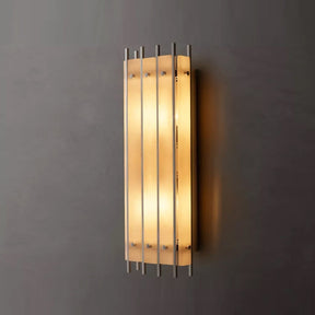 Lux Marcus Alabaster Grand Rectangular Sconce