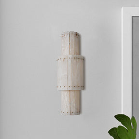 Lux Marcus Alabaster Grand Round Sconce