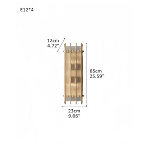 Lux Marcus Grand Rectangular Sconce 26″H