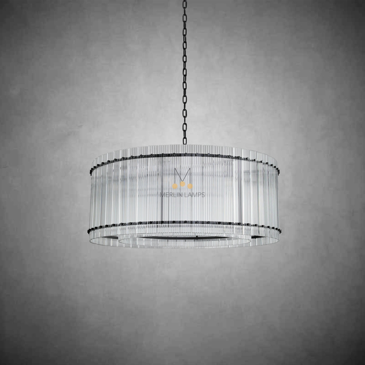 Lux Marcus Modern Round Chandelier For Living Room Dinning Room Kitchen