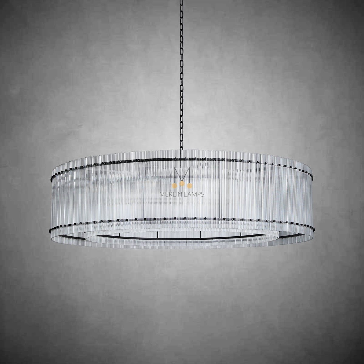 Lux Marcus Modern Round Chandelier For Living Room Dinning Room Kitchen