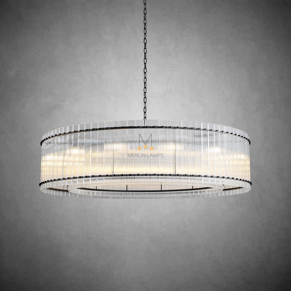 Lux Marcus Modern Round Chandelier For Living Room Dinning Room Kitchen