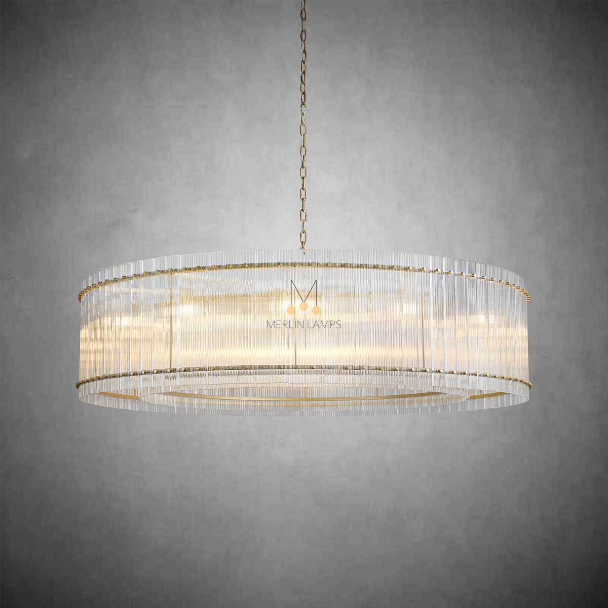 Lux Marcus Modern Round Chandelier For Living Room Dinning Room Kitchen