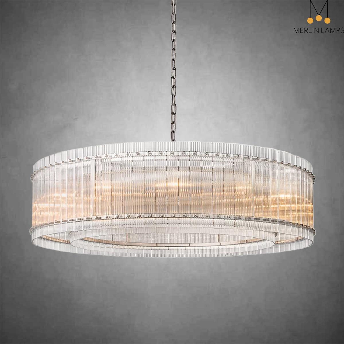 Lux Marcus Modern Round Chandelier For Living Room Dinning Room Kitchen