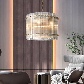 Lux Marcus Modern Round Chandelier For Living Room Dinning Room Kitchen