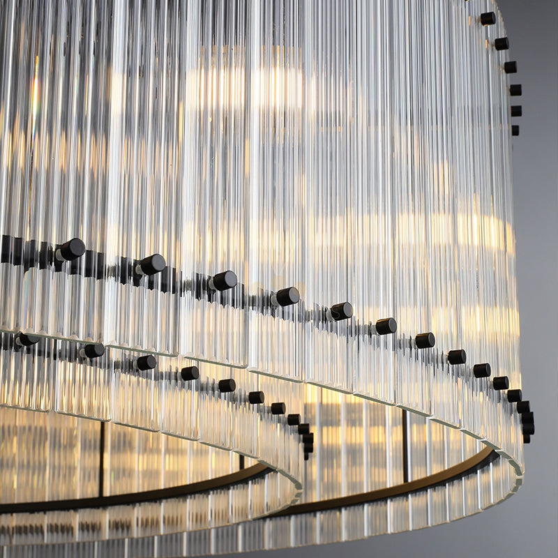 Lux Marcus Modern Round Chandelier For Living Room Dinning Room Kitchen