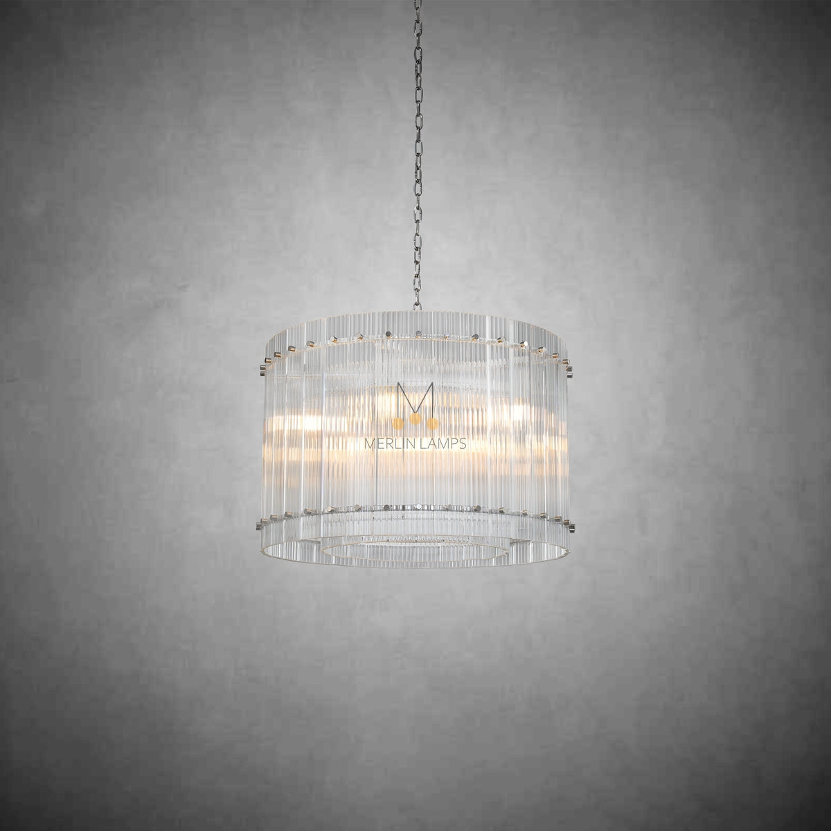 Lux Marcus Modern Round Chandelier For Living Room Dinning Room Kitchen