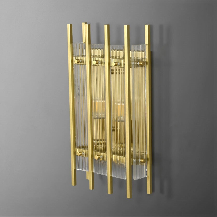 Lux Marcus Rectangular Wall Sconce 17″H