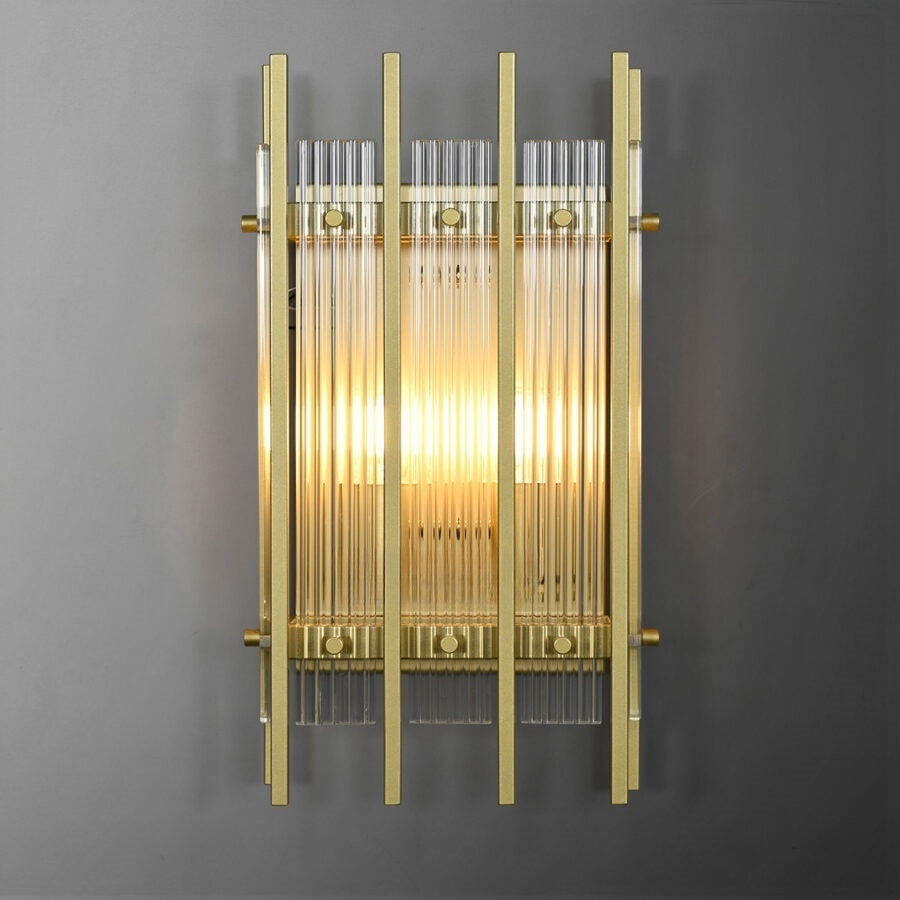 Lux Marcus Rectangular Wall Sconce 17″H