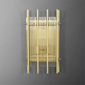 Lux Marcus Rectangular Wall Sconce 17″H