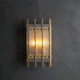 Lux Modern Linear Glass Wall Sconce, Bedroom Living Room Wall Lamp