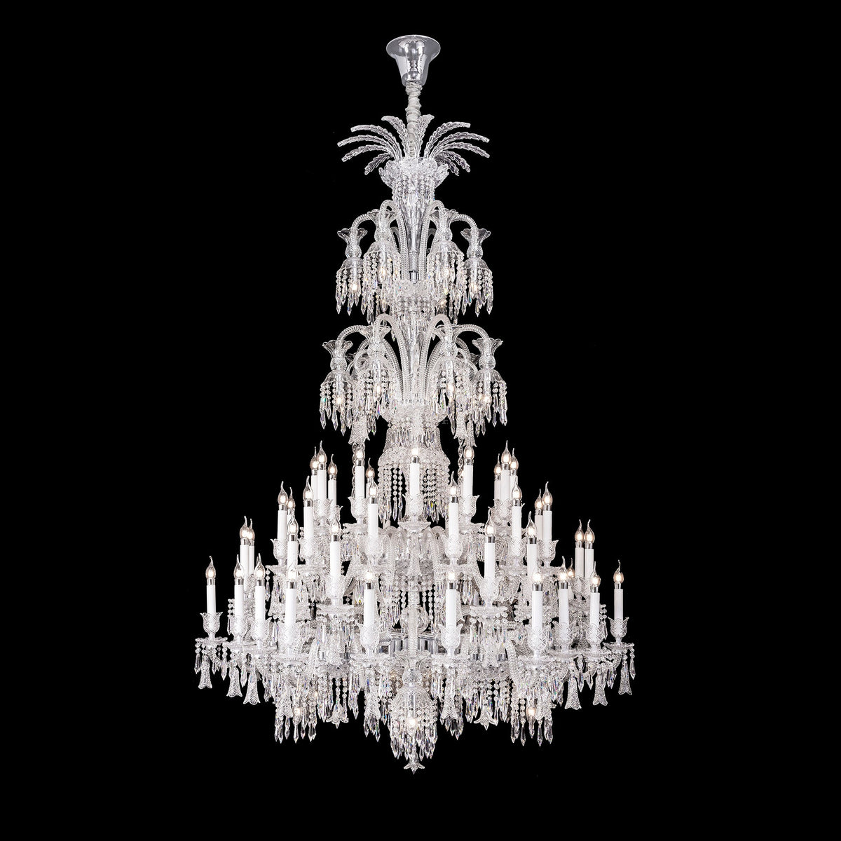 Luxury Large Multi Candles Chandelier Islam Crystal Ceiling Lighting Fixture For Living Room/ Hall Decoration